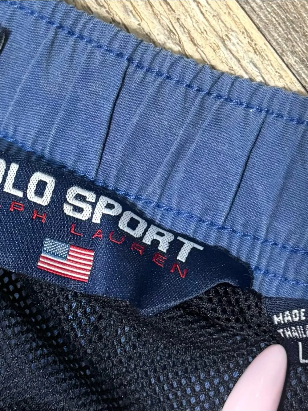 Polo by Ralph Lauren Royal Blue Swim Trunks with Yellow Pony